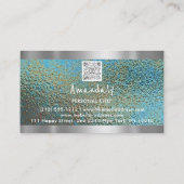 QRコードパーソナルシェフ料理レストラングランジ 名刺 (裏面)