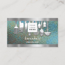 QRコードパーソナルシェフ料理レストラングランジ 名刺