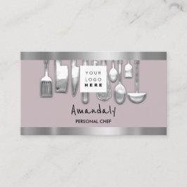 QRコードパーソナルシェフ料理レストラングレー 名刺