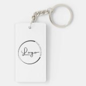 QRコードビジネスロゴのプロモーション キーホルダー (裏面)