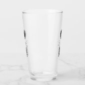 QRコードビジネスロゴのミニマルモダンリスト タンブラーグラス (左)