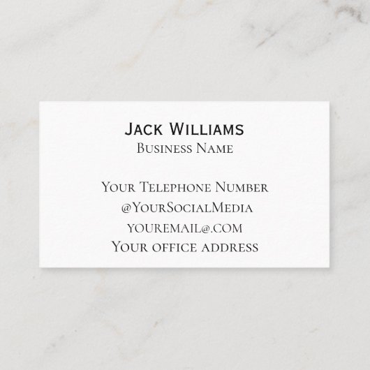 QRコードビジネスロゴシンプルプロフェッショナルモダン 名刺 (裏面)