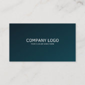 QRコードビジネスロゴプロフェッショナル 名刺 (正面)