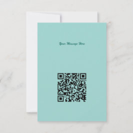 Qrコードファッショナブル黒踊りガールシルエット カード