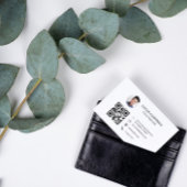 QRコードフォト名刺 名刺