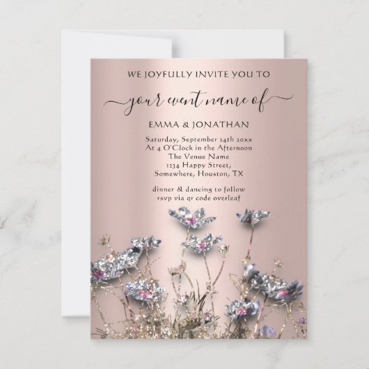 QRコードフローラ牧草野草緑バラ (正面)