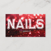 QRコードプロフェッショナルネイリスト 名刺 (裏面)