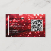 QRコードプロフェッショナルネイリスト 名刺 (正面)