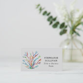 QRコードプロフェッショナル名刺 名刺 (スタンド正面)