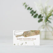 Qrコードペストリーシェフケータリングケーキメーカー 名刺 (スタンド正面)