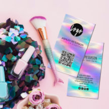 QRコードホログラフィックレインボー |ソーシャルメディア