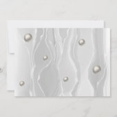 QRコードホワイトシルク&フォイル事業 ノートカード (裏面)