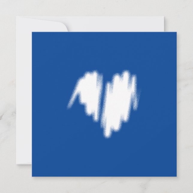 Qrコードホワイトハートグラフィティ散布 (正面)