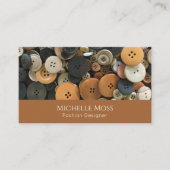 QRコードボタンファッションプロフェッショナルのシーメンス 名刺 (正面)