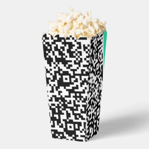 QRコードポップコーンボックスの例 フェイバーボックス