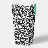 QRコードポップコーンボックスの例 フェイバーボックス (正面)