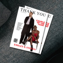 QRコードマガジンの結婚表紙