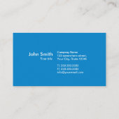 QRコードミニマリストプロモーション 名刺 (裏面)