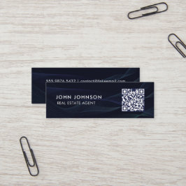 QRコードミニ名刺 スキニー名刺
