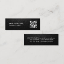 QRコードミニ名刺