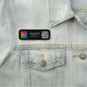 QRコードメンバーの写真またはビジネスロゴはこちら 名札 (インサイチュ)