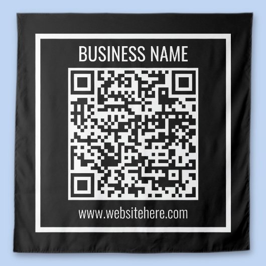 QRコードモダンを瞬時に作成 タペストリー