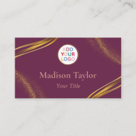 QRコードモダン付きプロフェッショナル名刺 名刺