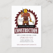 QRコードモダン建築プロフェッショナル 名刺 (正面)