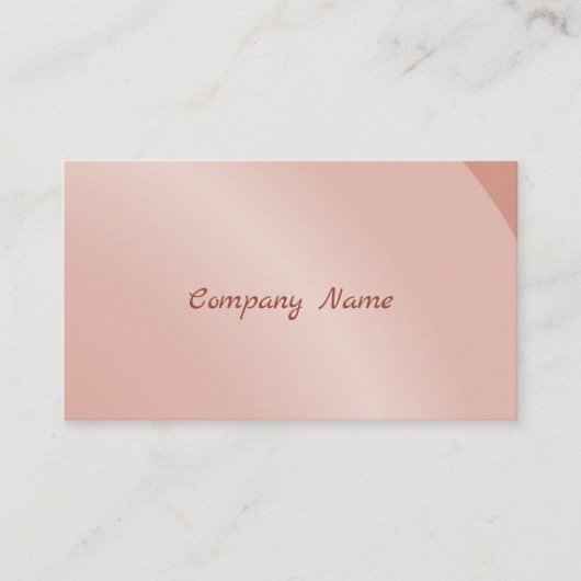 Qrコードモデレートサーモンモダンニートシェード 名刺 (正面)