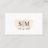 QRコードモノグラム名刺 名刺 (正面)