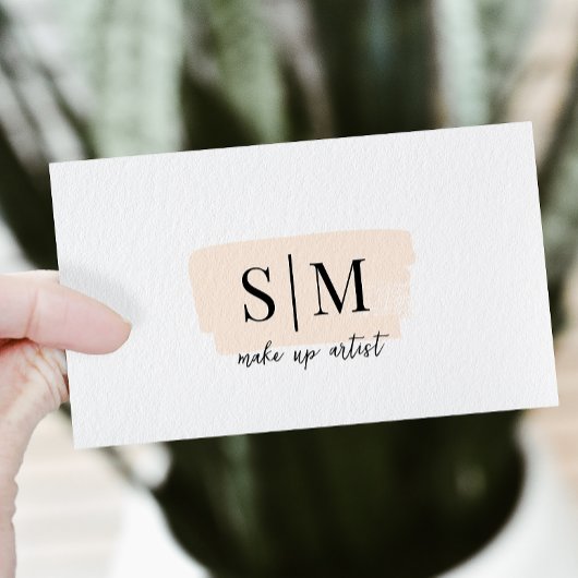 QRコードモノグラム名刺 名刺