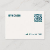 QRコードモバイル整備士 名刺 (裏面)