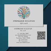 QRコードライフコーチ 名刺