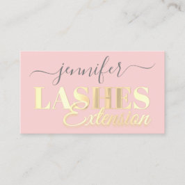 QRコードラッシュ拡張機能ゴールデンスクリプトピンク 名刺