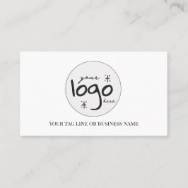 QRコードロゴのモダンシンプル 名刺