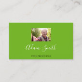 QRコードロゴカスタムカスタム 名刺 (正面)