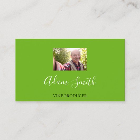 QRコードロゴカスタムカスタム 名刺 (正面)