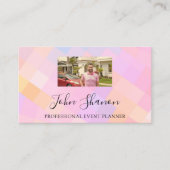 QRコードロゴカスタムフォト実在エステート 名刺 (正面)