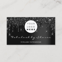 Qrコードロゴブラックドリッププロフェッショナル