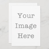 QRコード付きのカスタムカード - インタラクティブな招待状 招待状 (正面/裏面)