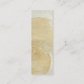 QRコード付きコーヒーカップステイン スキニー名刺 (裏面)