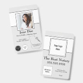 QRコード付きジョージア公証人公式バッジの州 バッジ (表裏)