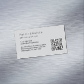 QRコード付きミニマル弁護士名刺 マグネット名刺 (インサイチュ)