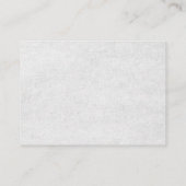 QRコード付きミニマル結婚式RSVP エンクロージャーカード (裏面)