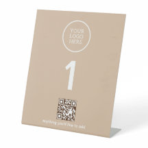 QRコード付き会社ロゴ