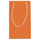 QRコード付き小サイズカスタムバッグ ブランドプロモーション用 スモールペーパーバッグ (裏面)