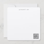 QRコード付き水彩作家フラットカード ボタニカル シーズンカード (裏面)
