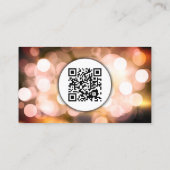 QRコード付き点滅灯 名刺 (裏面)