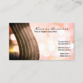 QRコード付き点滅灯 名刺 (正面)