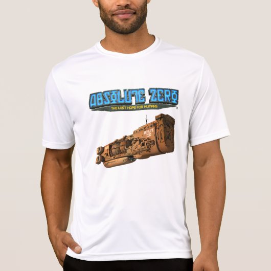 QRコード付き絶対ゼロTシャツ Tシャツ (正面)